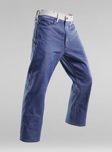 E Type 49 Relaxed Straight Selvedge Jeans